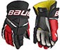 Bauer M3 Supreme käsine Senior musta-punainen