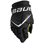 Bauer Vapor Fly40 Hanskat Junior Musta-Valkoinen