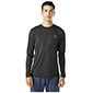 Bauer Core FLC LS Tech Tee Senior Harmaa