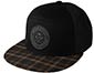 Bauer Fannel Snapback Cap Musta