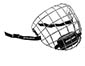 Bauer Contour 1 Maskin Ristikko Facemask