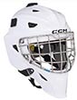 CCM Axis F5 maalivahdin maski Junior valkoinen