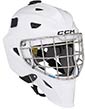 CCM Axis F5 Naamio Youth (Lasten) valkoinen