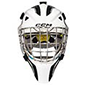 CCM Axis F5 Naamio Youth (Lasten) valkoinen-musta