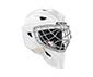 CCM Axis F9 maalivahdin maski Senior Valkoinen