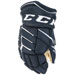 CCM Jetspeed FT370 Glove Junior tummanvalkoinen