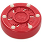 Rocket Inline Hockey Puck punainen