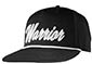 Warrior Script Rope Snapback lippis musta